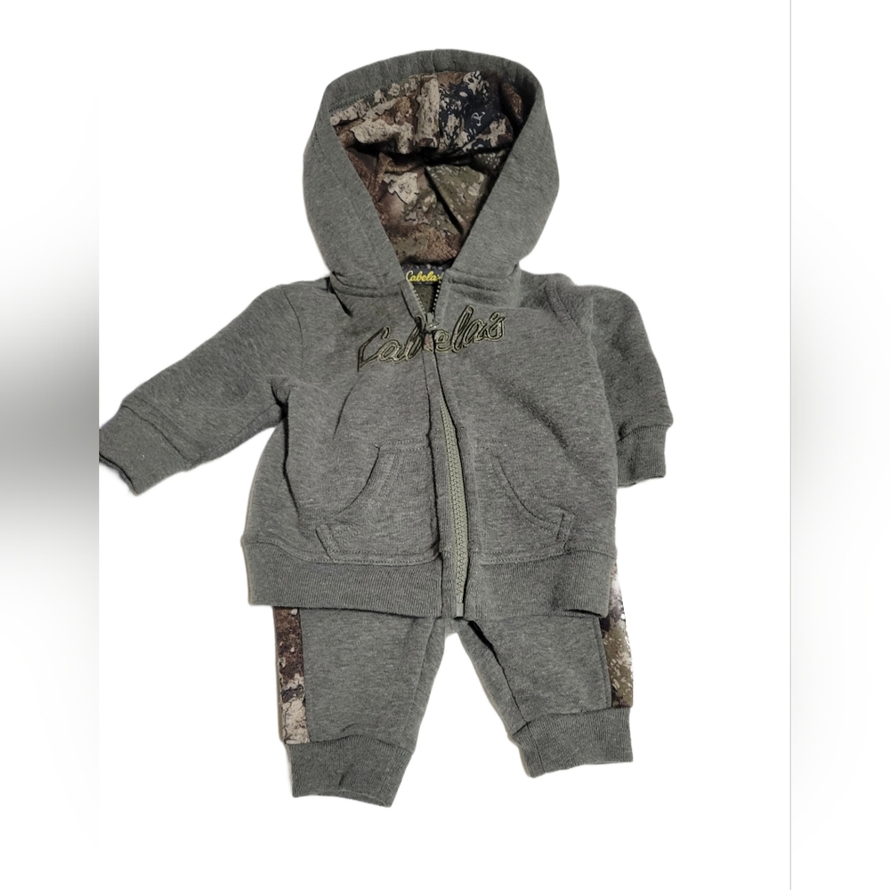3-6 mo baby boy Cabela's outfit